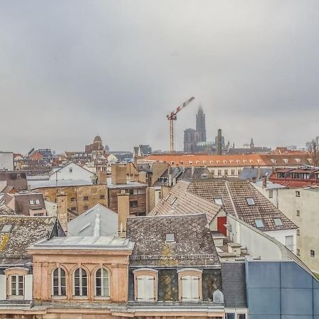 Panorama Cathedrale - Appt Lumineux Avec Parking Prive Daire Strazburg Dış mekan fotoğraf